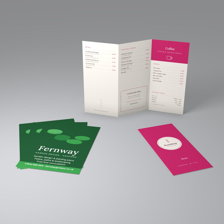 Flyers and folded leaflets