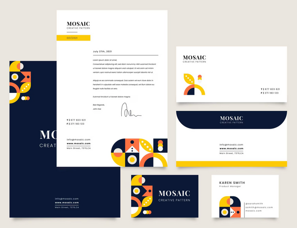 Business Stationery Pack. Letterheads, Comp slips & Business card combo